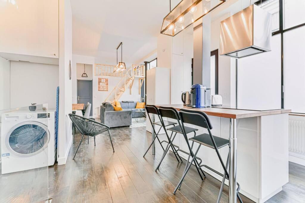 Renovated Design Apartment In Montparnasse París Exterior foto