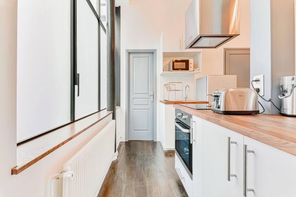 Renovated Design Apartment In Montparnasse París Exterior foto